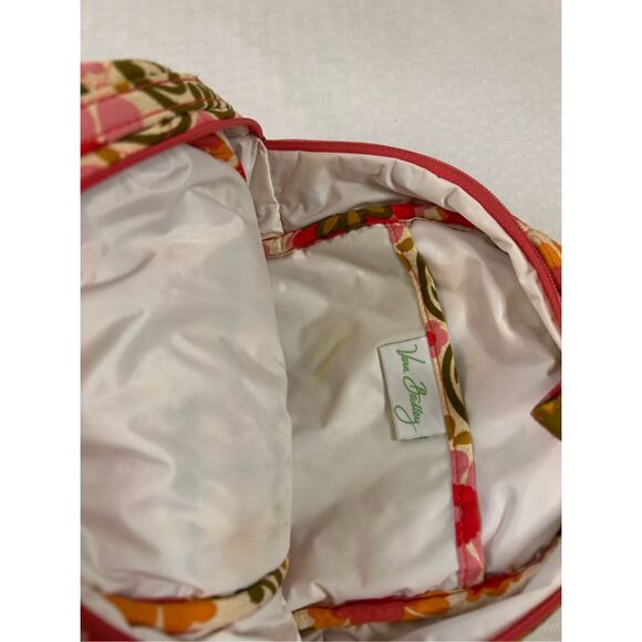 Vera bradley pink insulated lunch bag 10"x10" - Picture 3 of 7